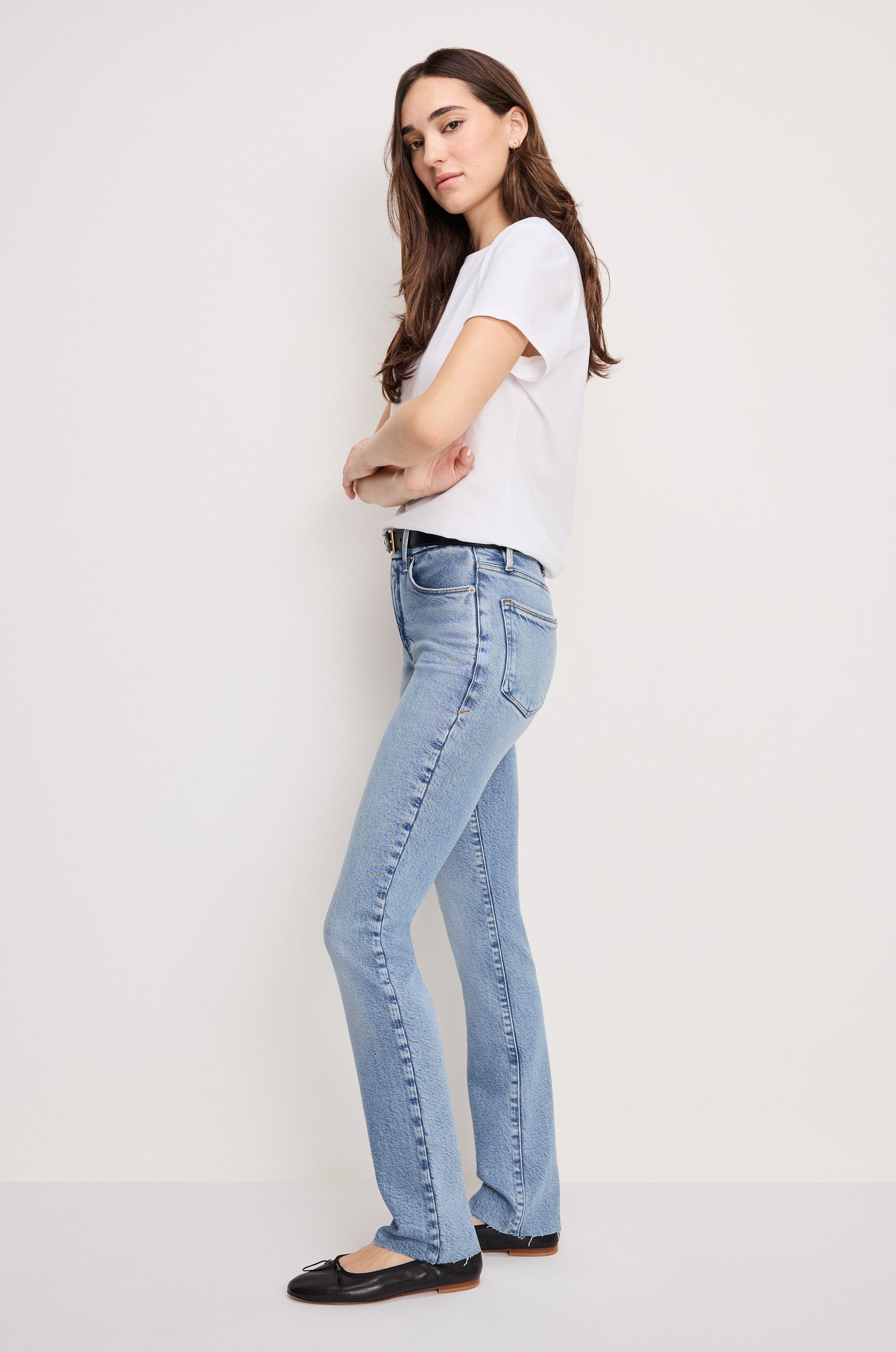 SOFT TECH GOOD LEGS STRAIGHT JEANS | INDIGO711