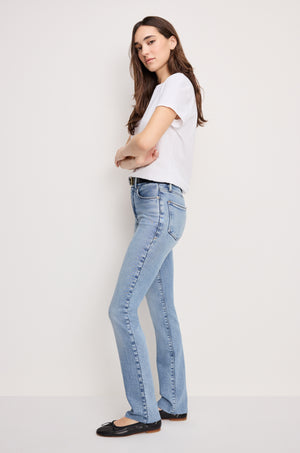 SOFT TECH GOOD LEGS STRAIGHT JEANS | INDIGO711