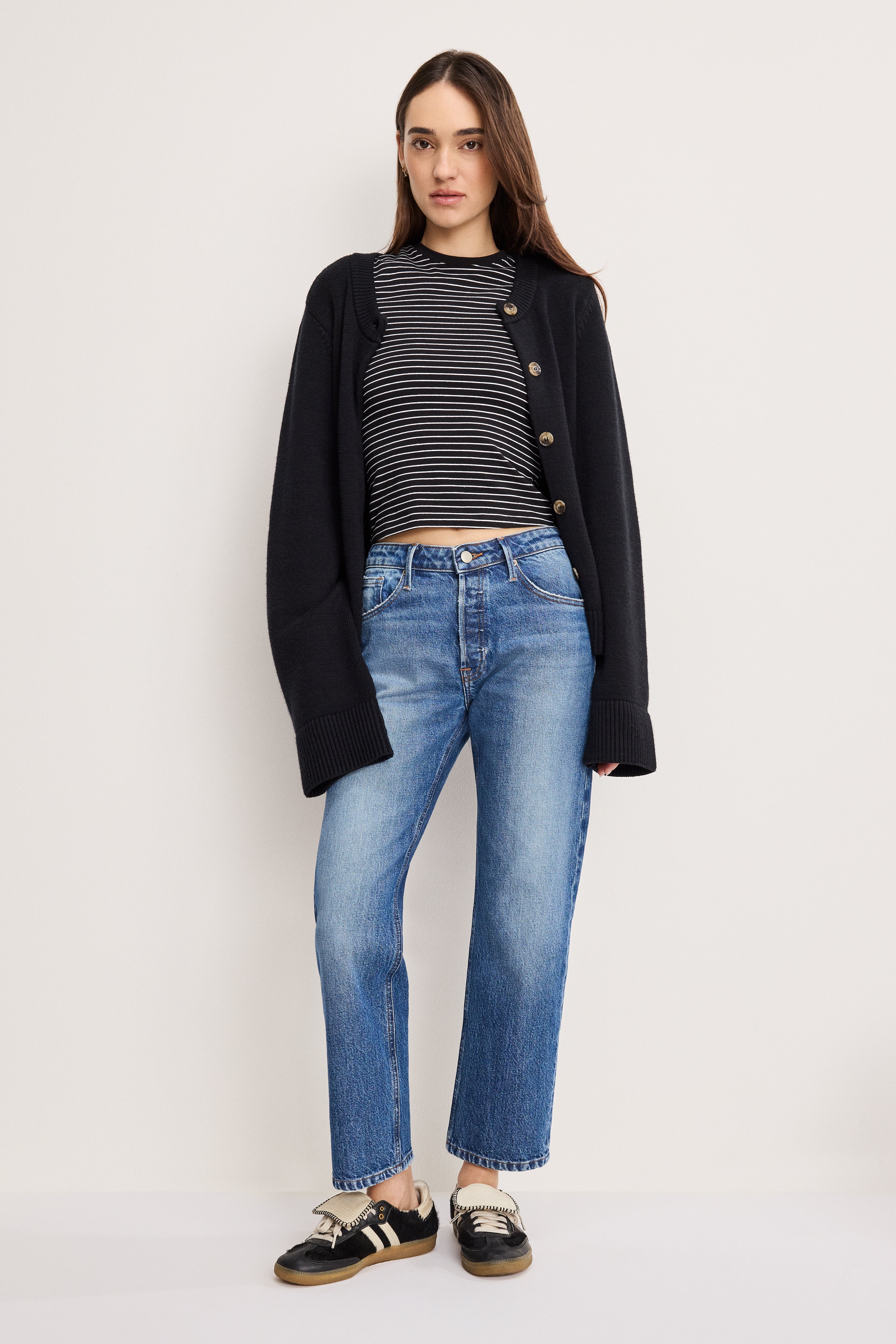 メンズ AUTHEN VINTAGE STRAIGHT LEG BK DENIM