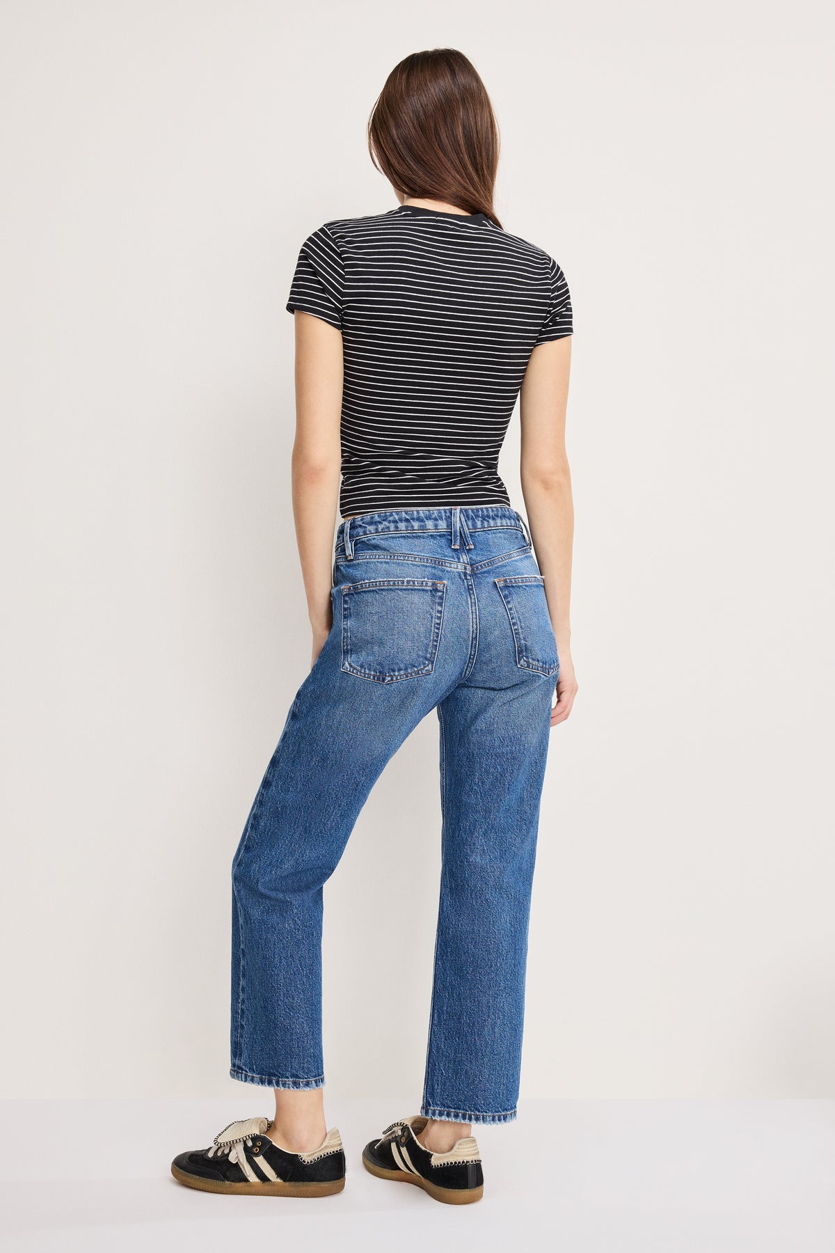 VINTAGE STRAIGHT ANKLE JEANS | INDIGO1222