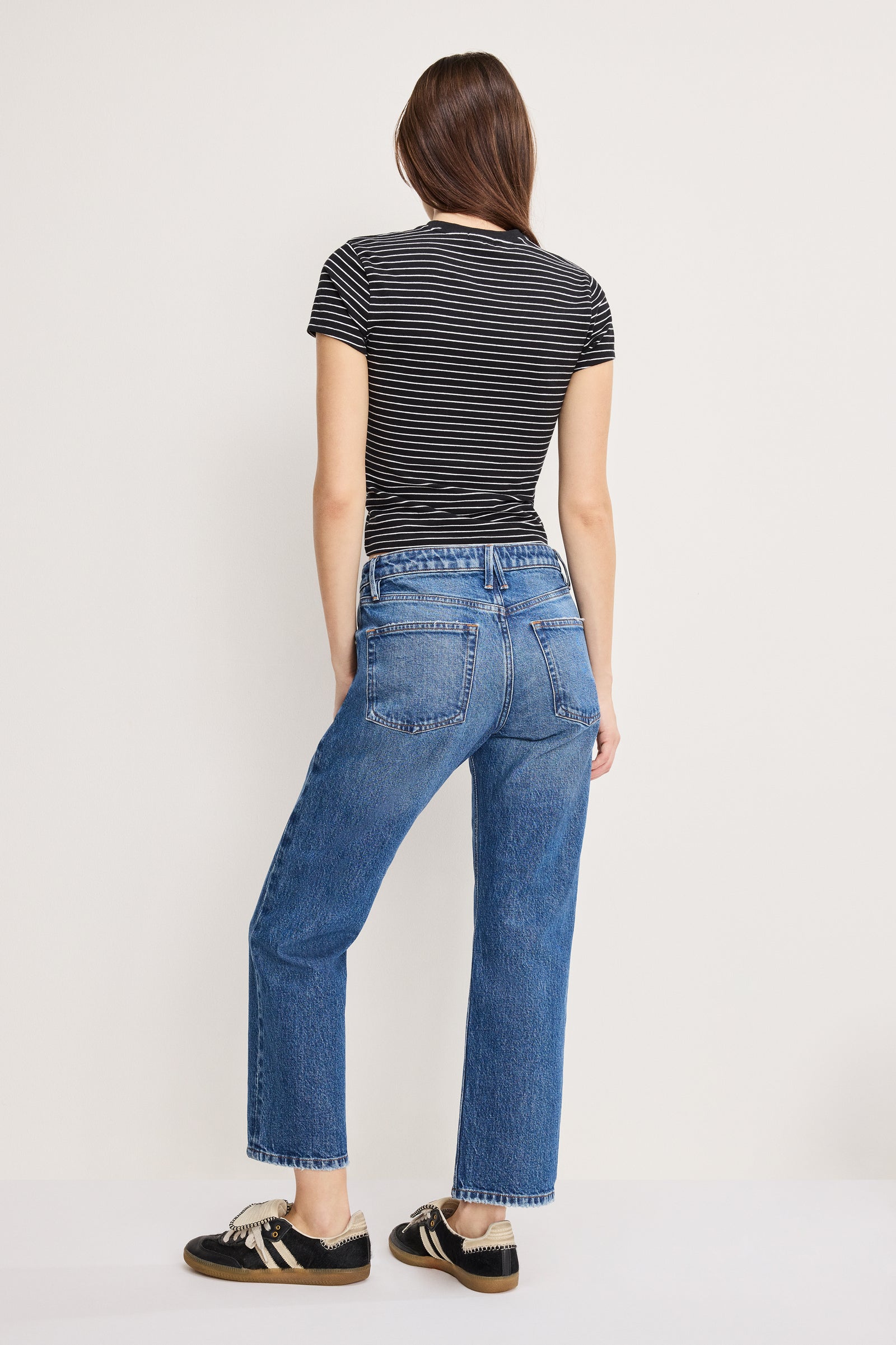 VINTAGE STRAIGHT ANKLE JEANS | INDIGO1222