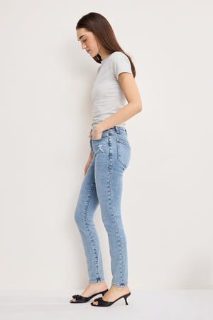 GOOD LEGS SKINNY COMPRESSION JEANS | INDIGO380