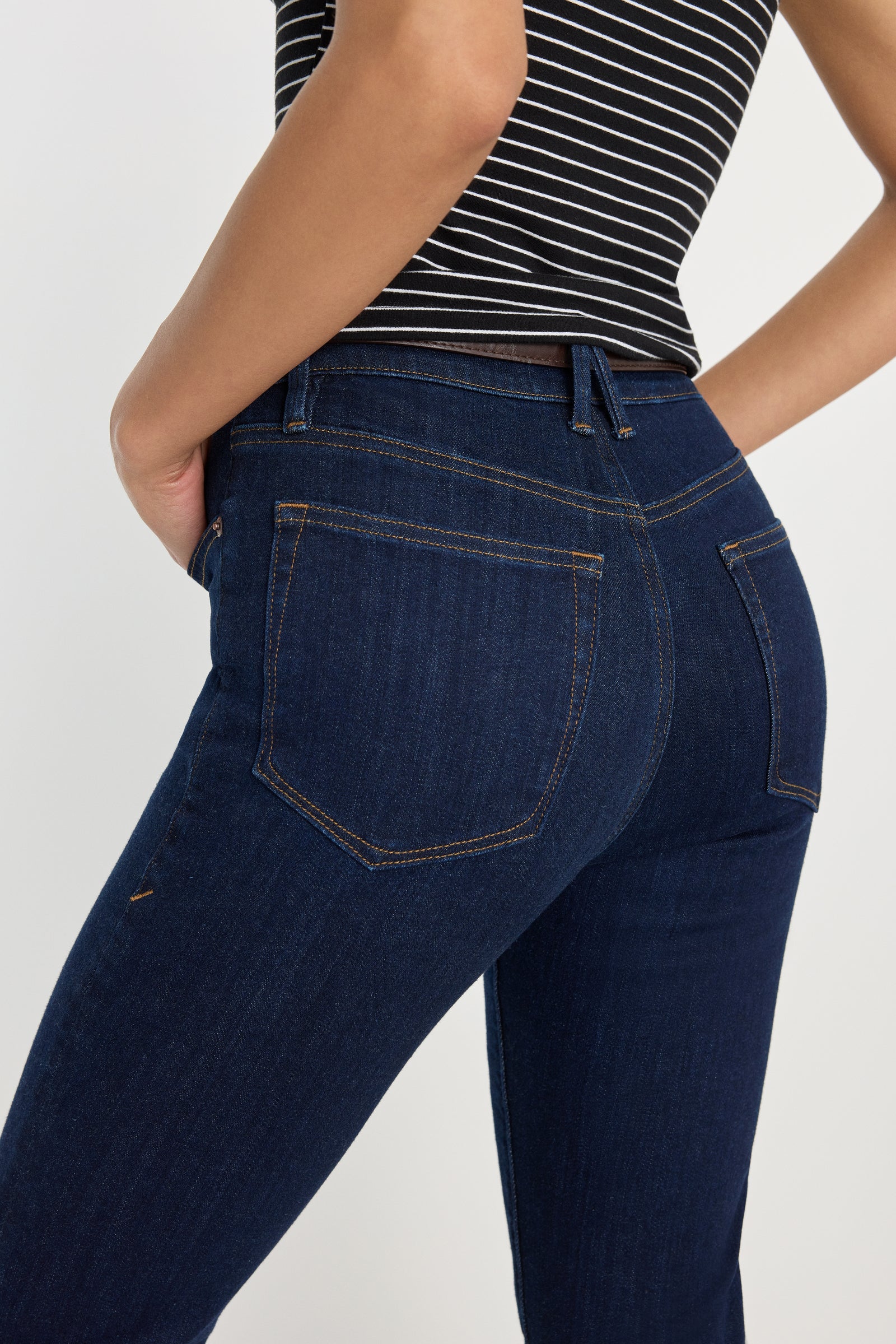 GOOD LEGS STRAIGHT JEANS | INDIGO1153