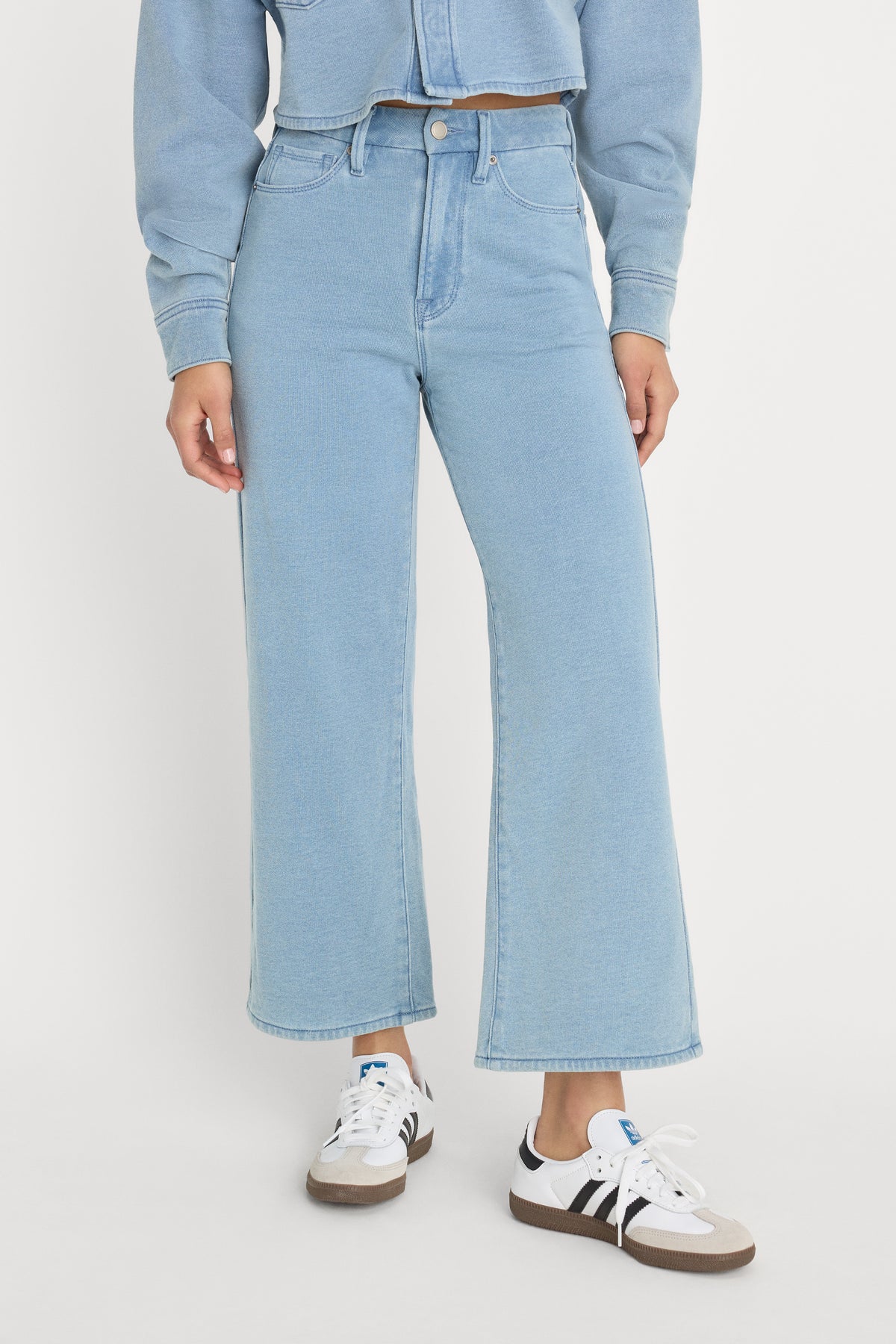 JEANIUS CROP PALAZZO | INDIGO376
