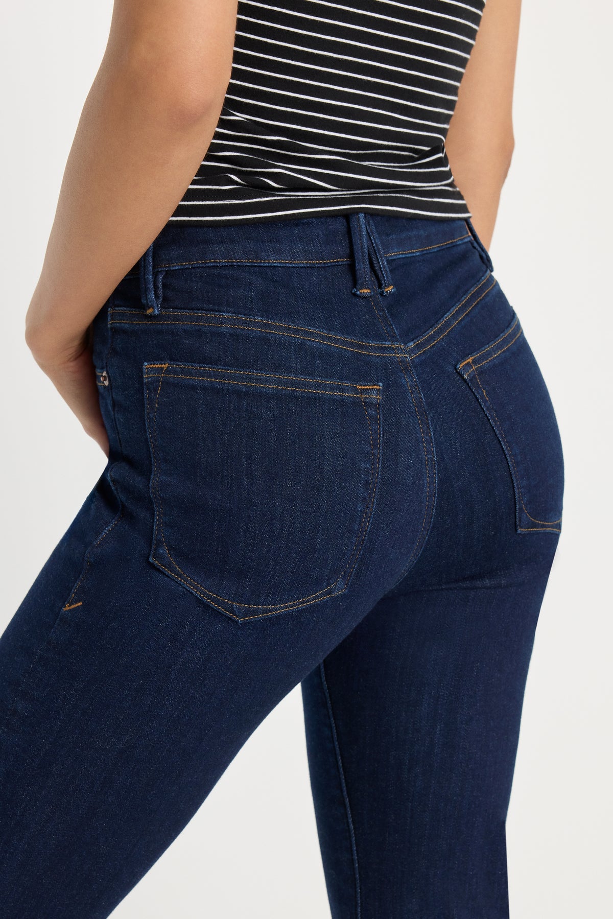 GOOD LEGS FLARE JEANS | INDIGO1153