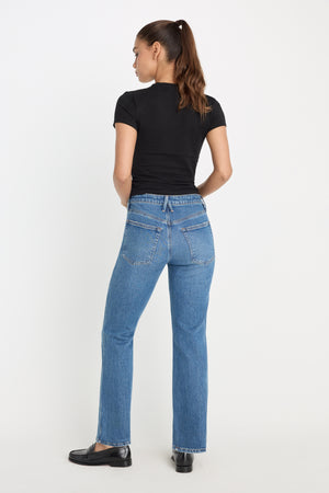 GOOD KICK FLARE JEANS | INDIGO1212
