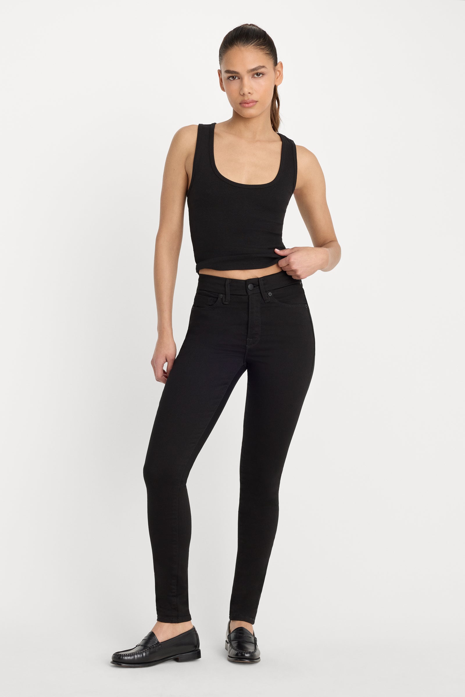 GOOD LEGS SKINNY JEANS | BLACK001