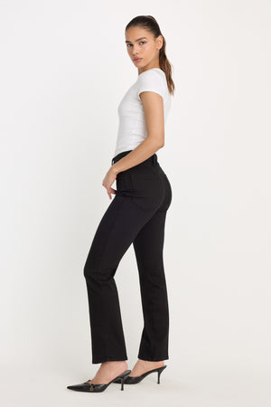 GOOD CURVE STRAIGHT NEVER FADE JEANS | BLACK001