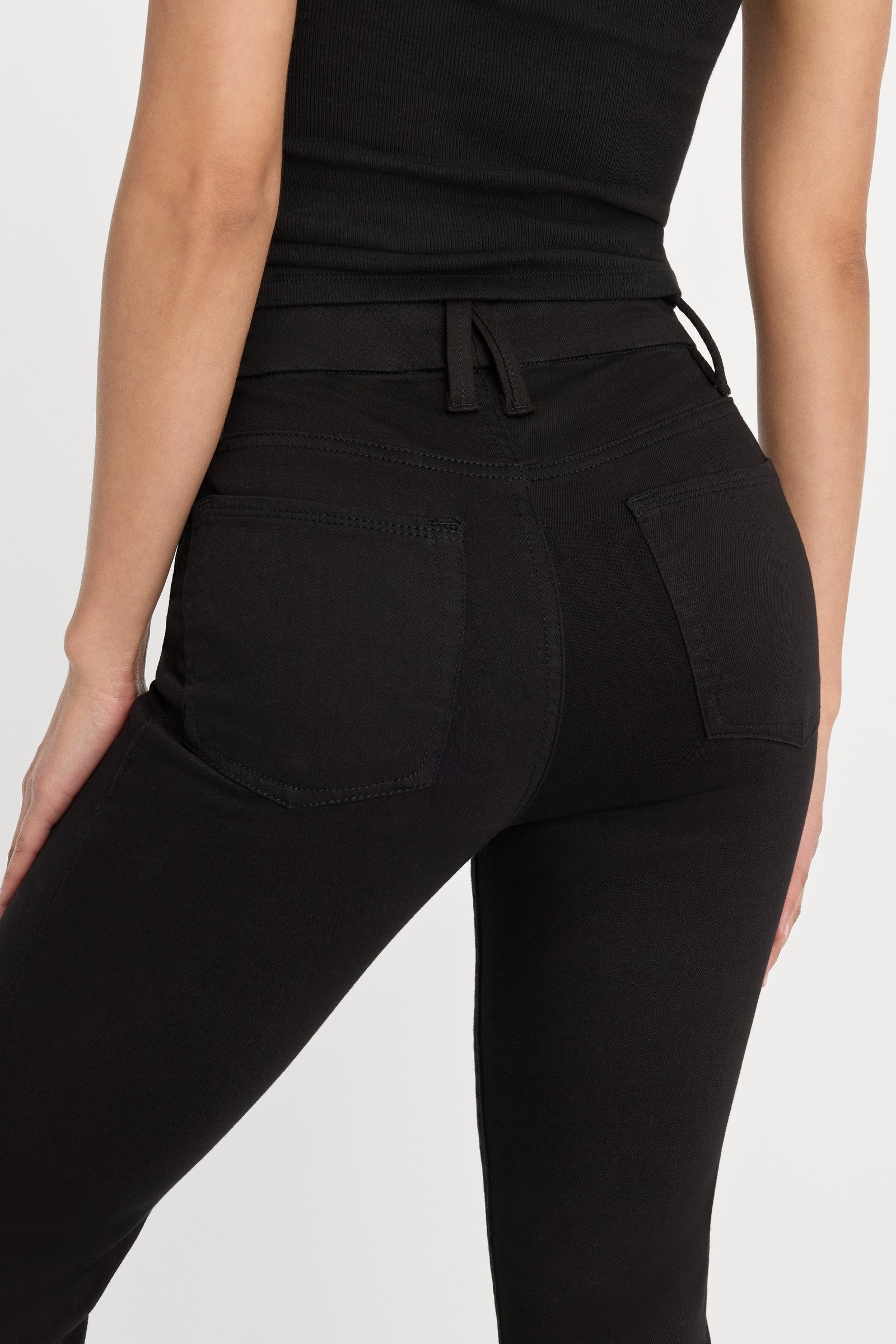 GOOD LEGS FLARE NEVER FADE JEANS | BLACK001