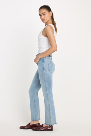 GOOD KICK FLARE JEANS | INDIGO1215