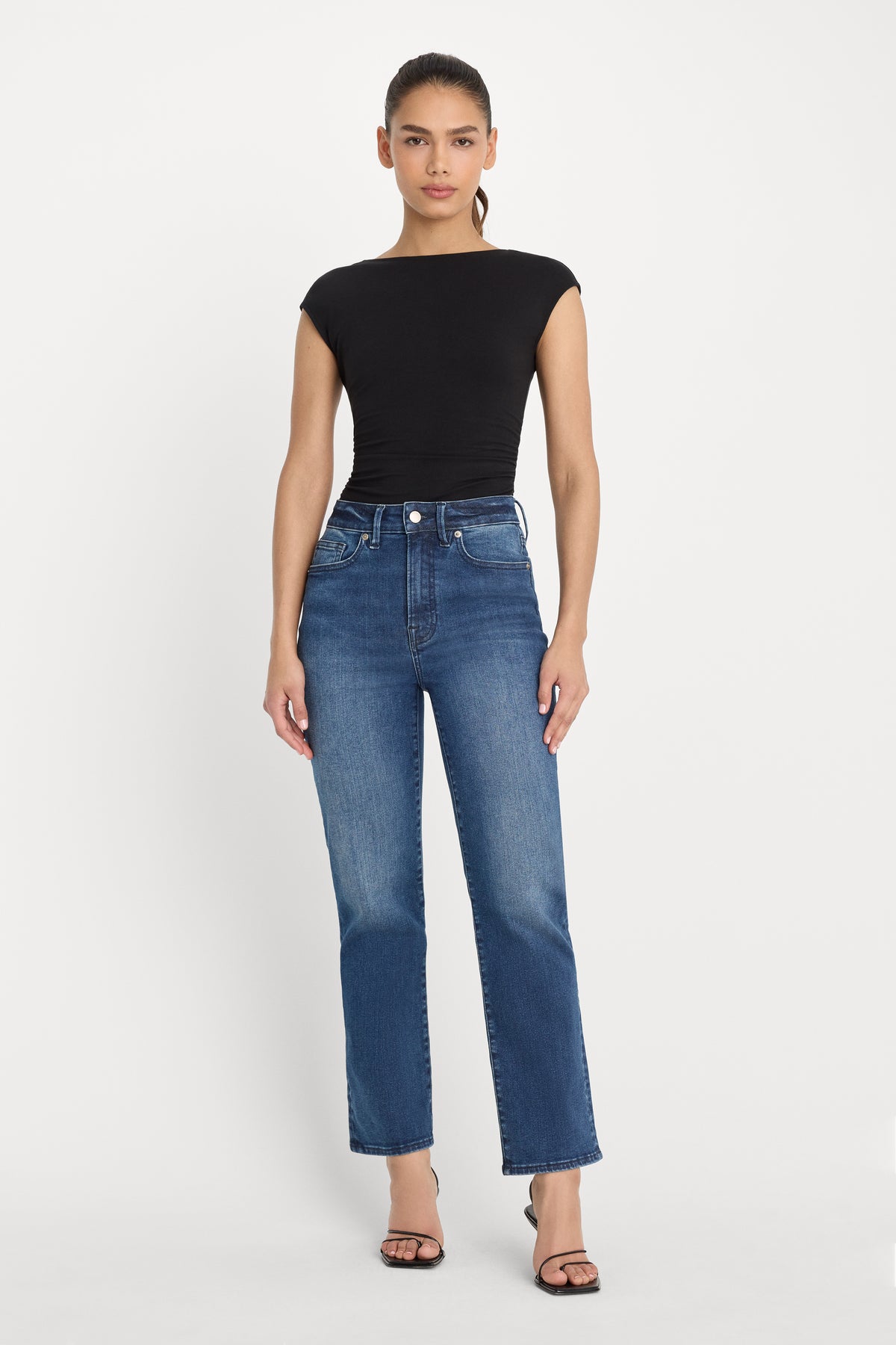 ALWAYS FITS GOOD LEGS STRAIGHT JEANS | INDIGO446