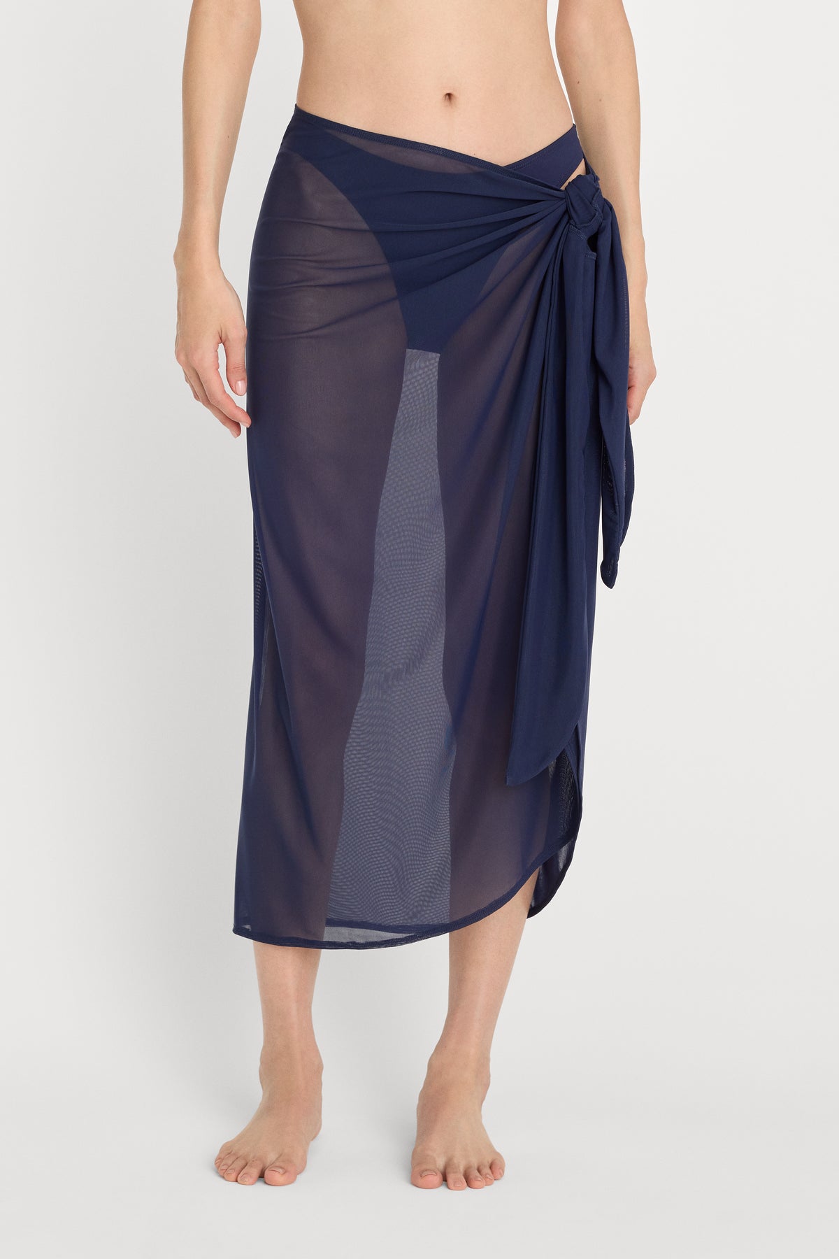 MESH MIDI SARONG | HORIZON INK-2 | GOOD AMERICAN | MODEL_A