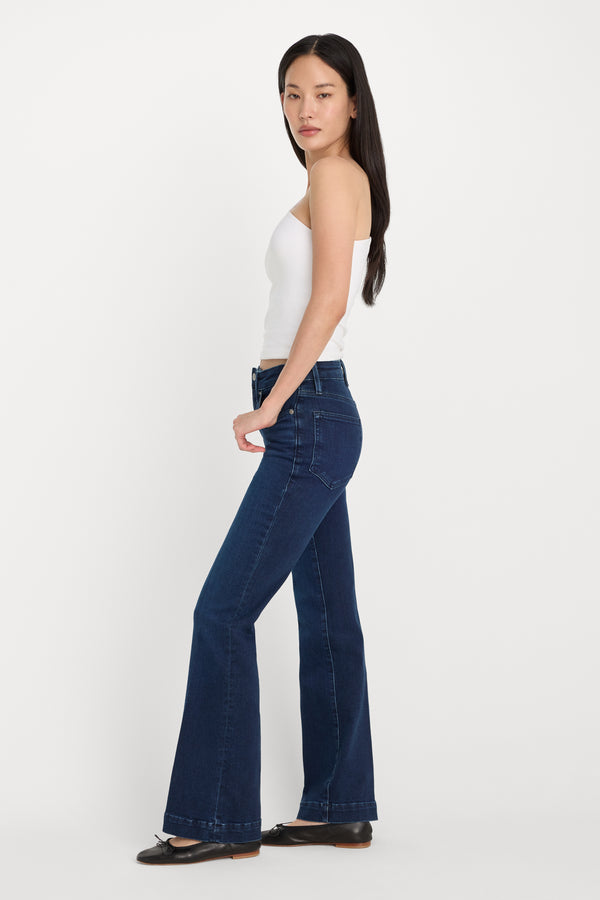 COMPRESSION GOOD CLASSIC BOOTCUT JEANS | INDIGO1150