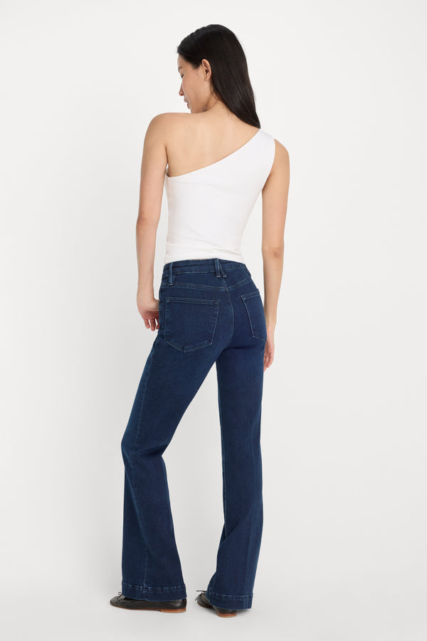 COMPRESSION GOOD CLASSIC BOOTCUT JEANS | INDIGO1150