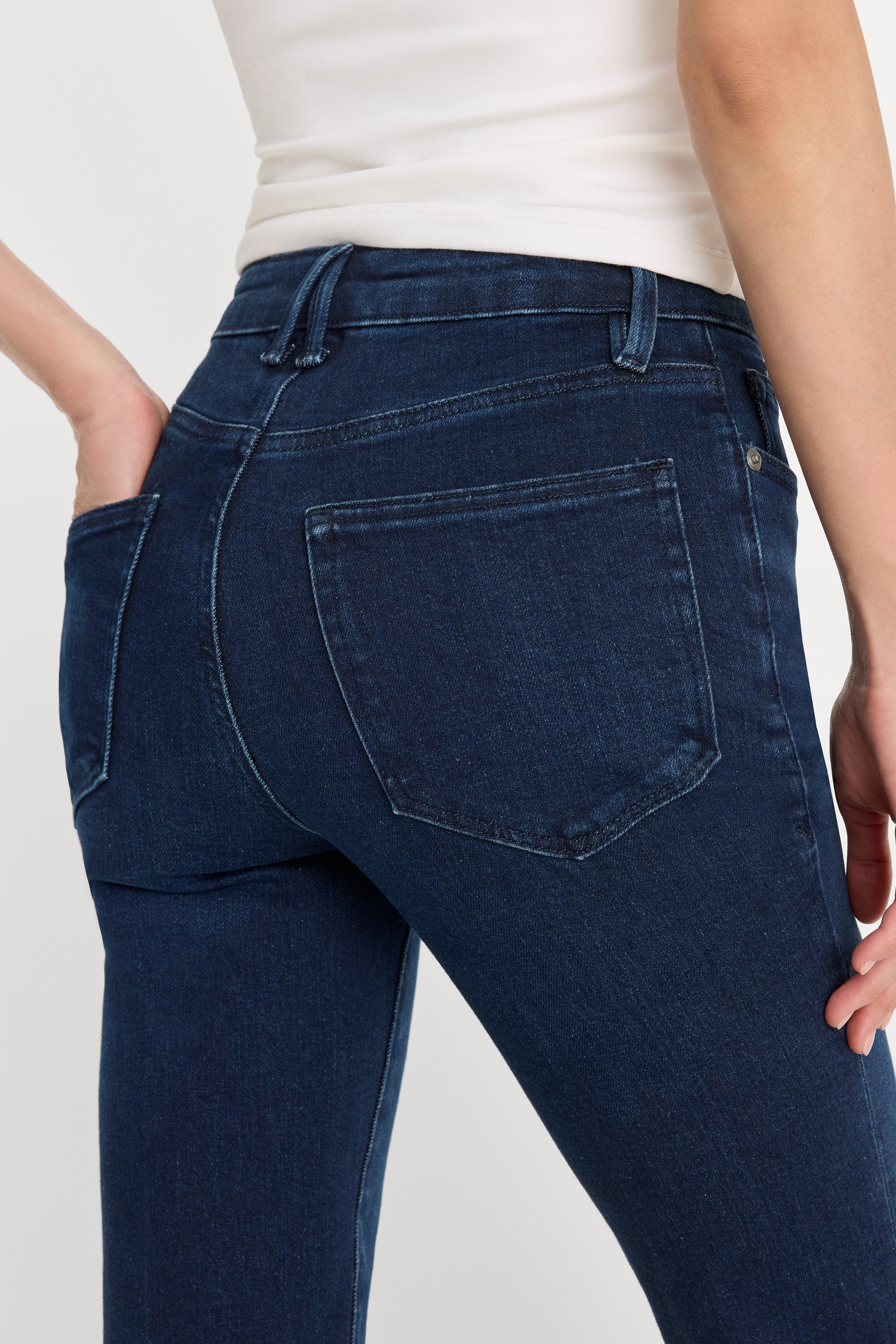 COMPRESSION GOOD CLASSIC BOOTCUT JEANS | INDIGO1150