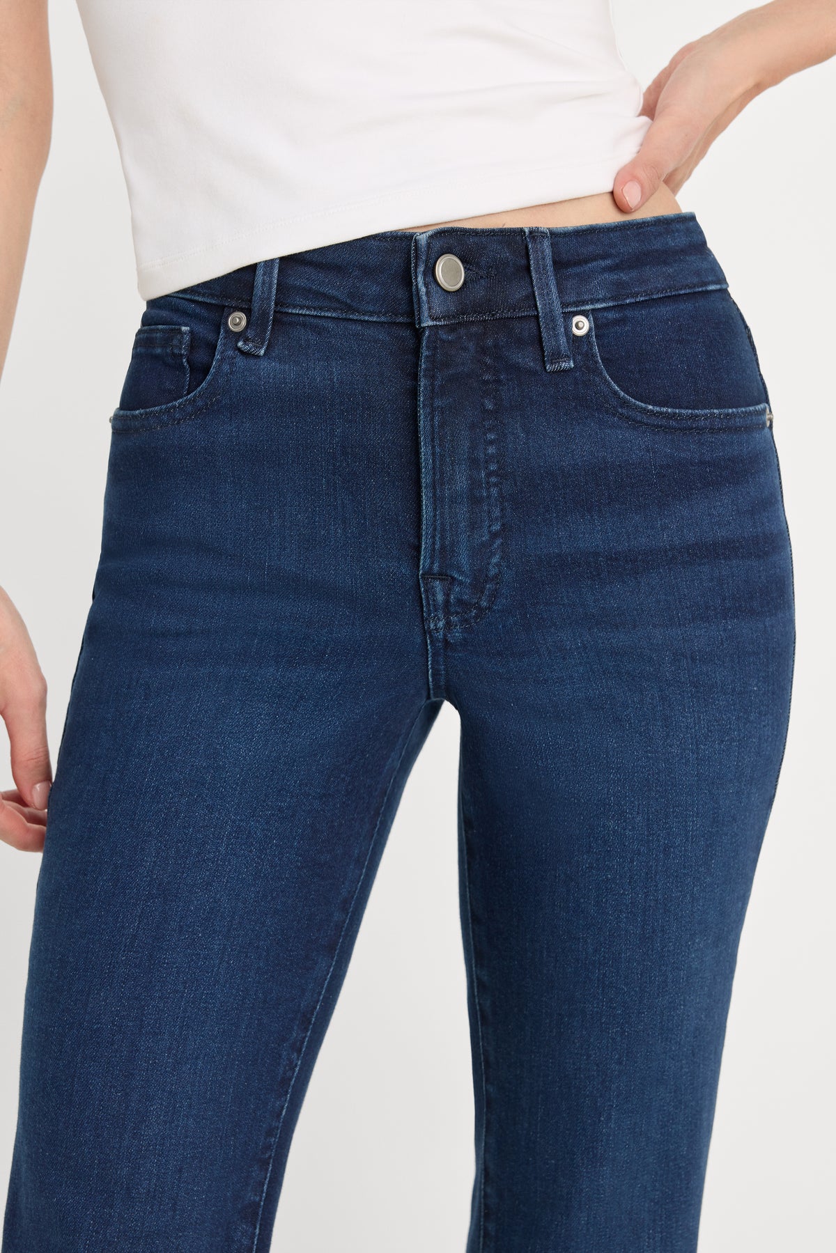 COMPRESSION GOOD CLASSIC BOOTCUT JEANS | INDIGO1150-4 | GOOD AMERICAN | MODEL_A
