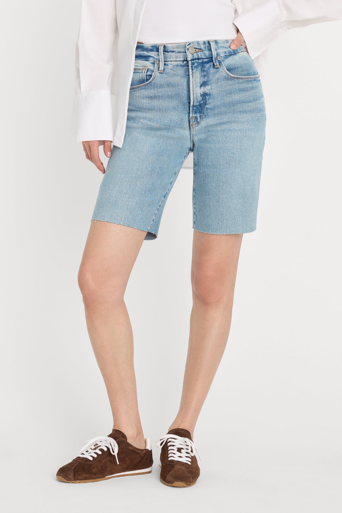 GOOD BOY BERMUDA SHORTS | INDIGO382