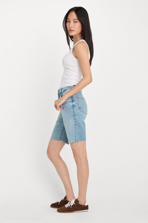 GOOD BOY BERMUDA SHORTS | INDIGO382