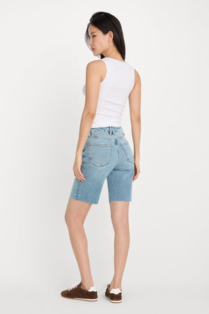 GOOD BOY BERMUDA SHORTS | INDIGO382