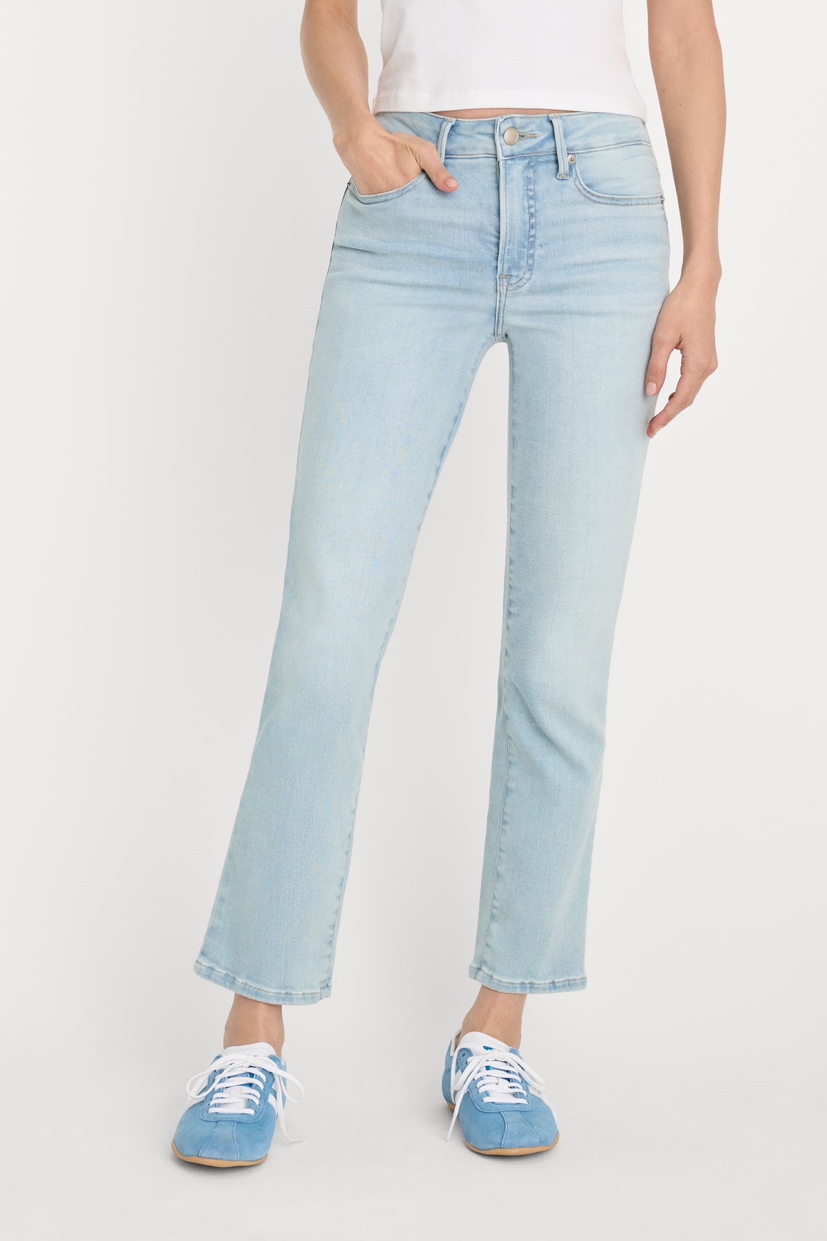 SOFT TECH GOOD LEGS STRAIGHT JEANS | INDIGO1275