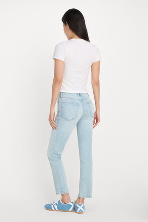 SOFT TECH GOOD LEGS STRAIGHT JEANS | INDIGO1275