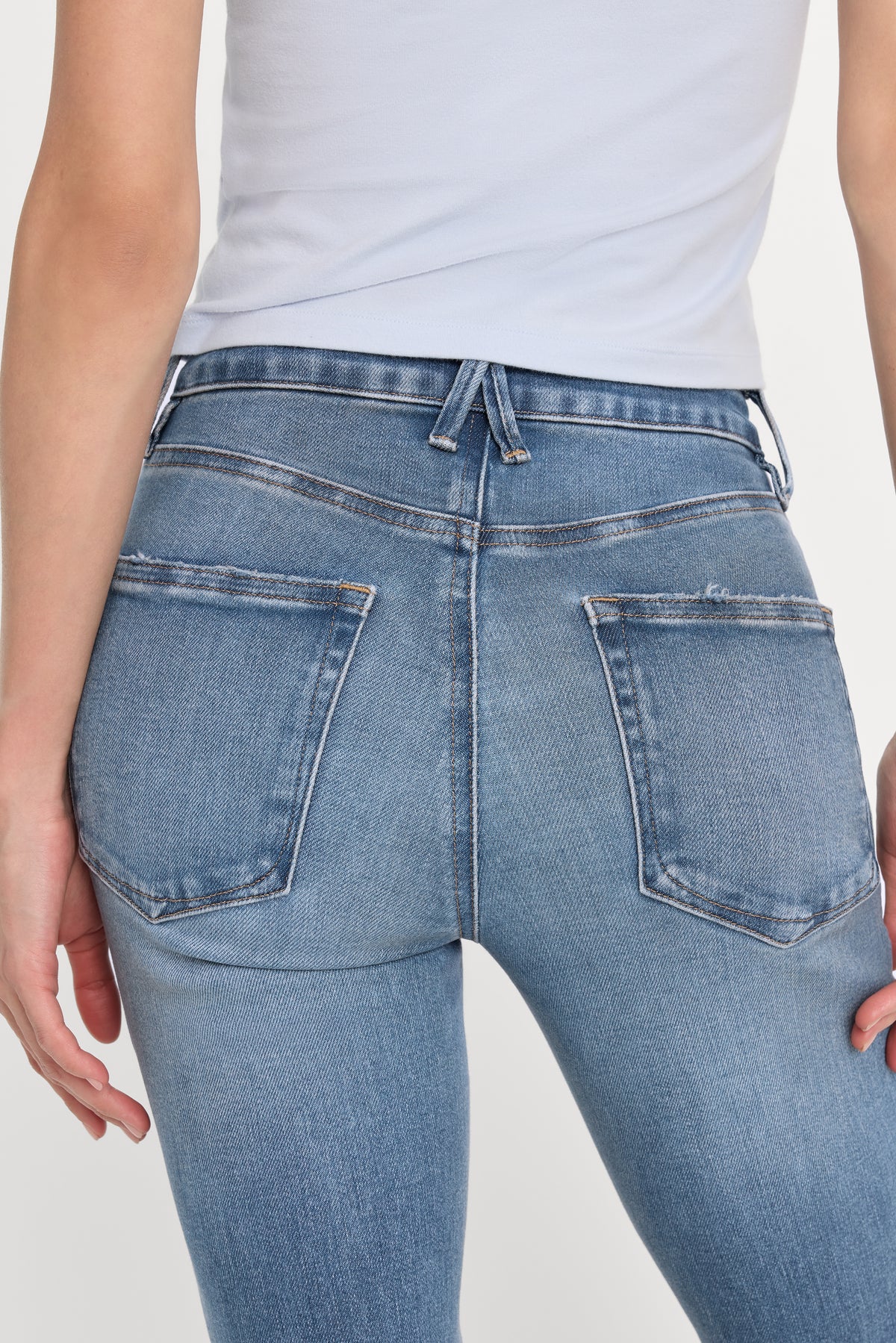 SOFT TECH GOOD LEGS FLARE JEANS | INDIGO1211