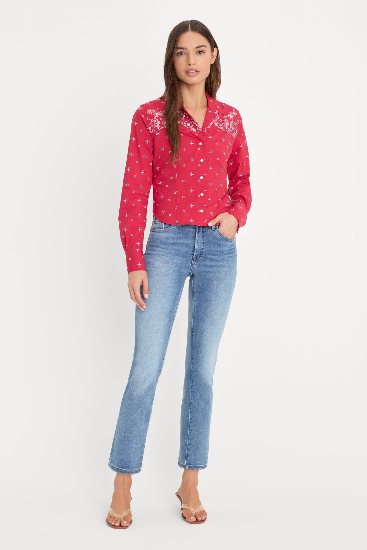 DOLLY JOLEANS STRAIGHT JEANS | INDIGO1195