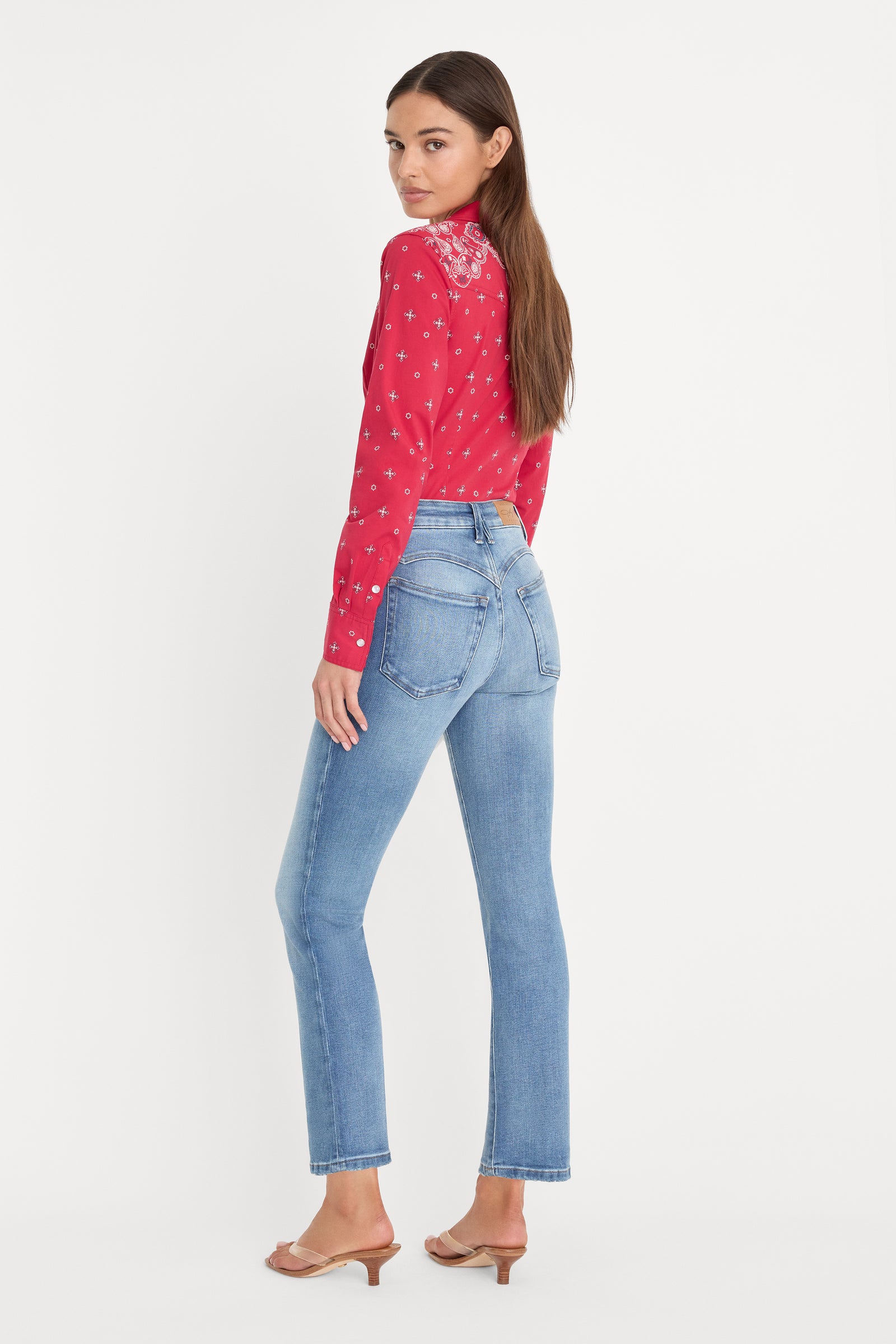 DOLLY JOLEANS STRAIGHT JEANS | INDIGO1195