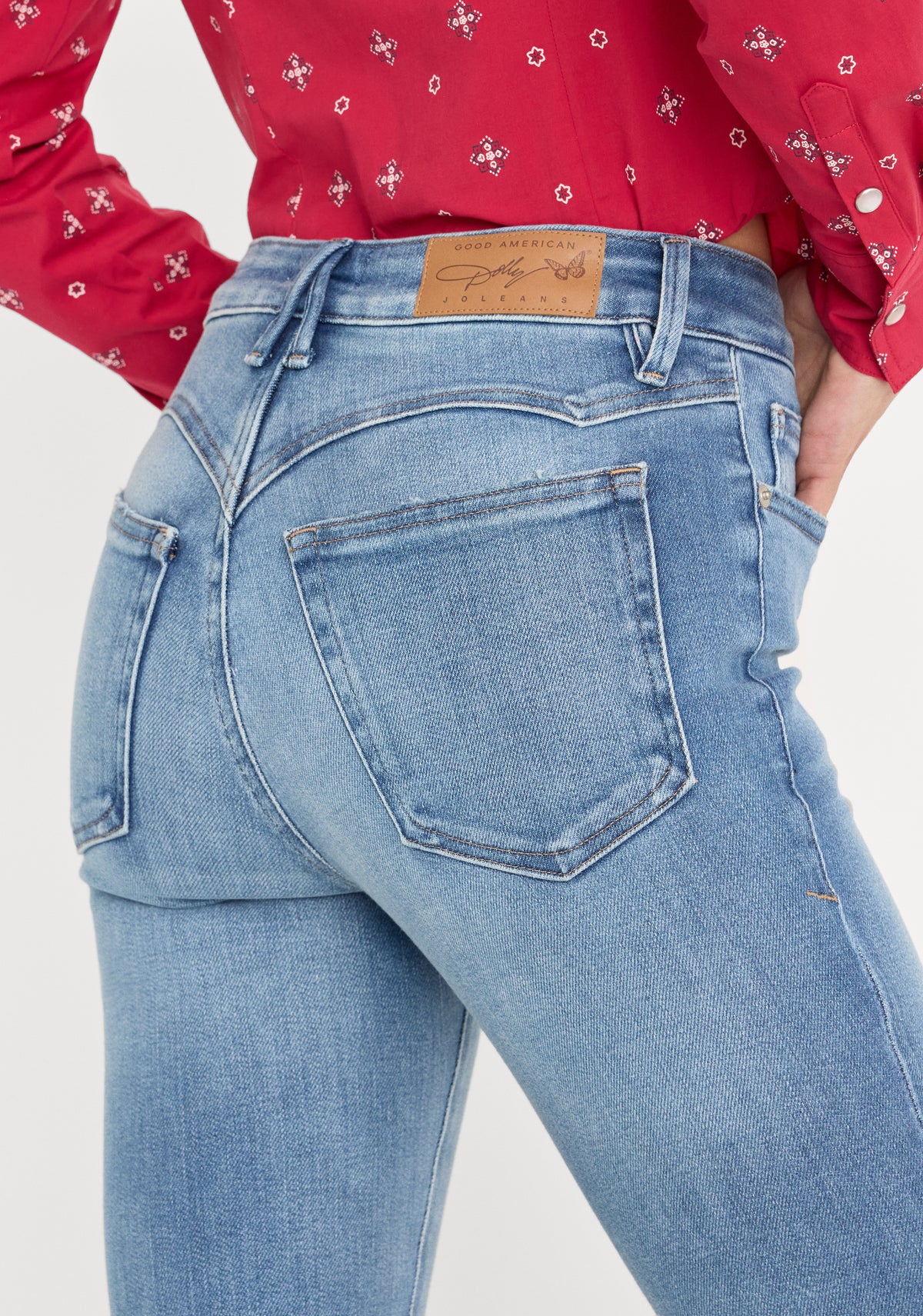 DOLLY JOLEANS STRAIGHT JEANS | INDIGO1195