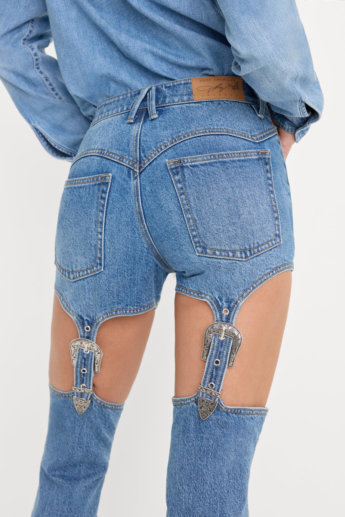 DOLLY JOLEANS BOOTCUT HIGH RISE JEANS | INDIGO1200