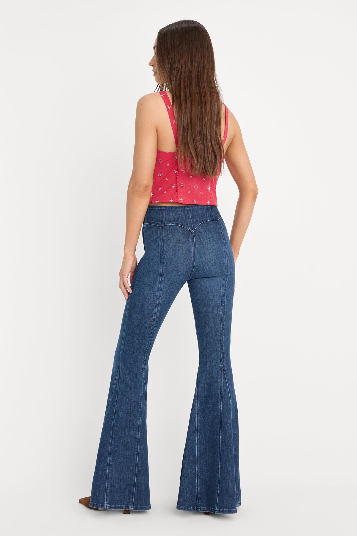 DOLLY JOLEANS EXTREME FLARE JEANS | INDIGO1196