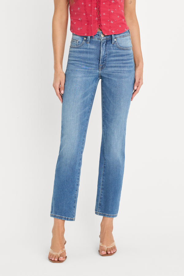 DOLLY JOLEANS STRAIGHT JEANS | INDIGO1194