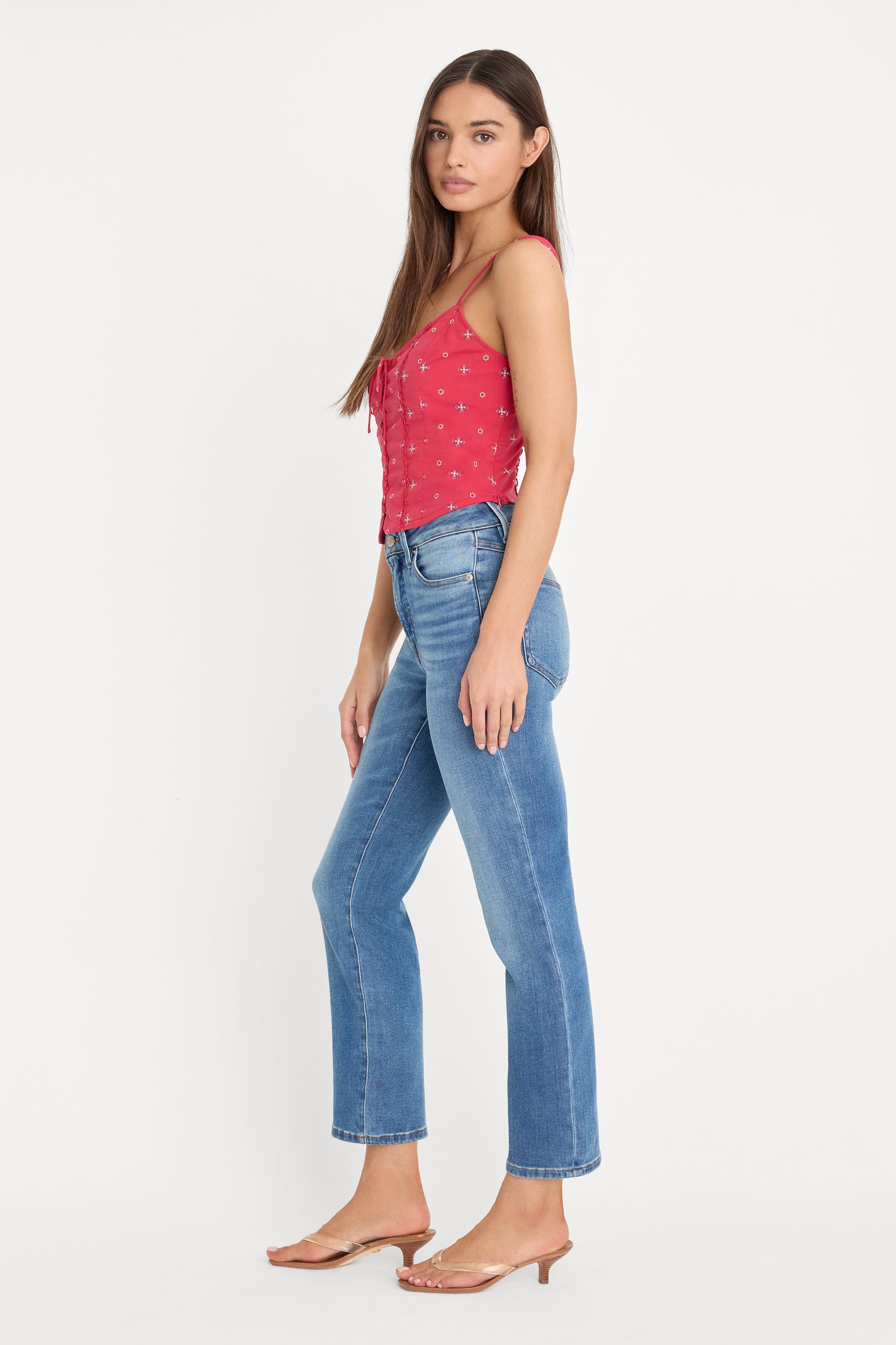 DOLLY JOLEANS STRAIGHT JEANS | INDIGO1194