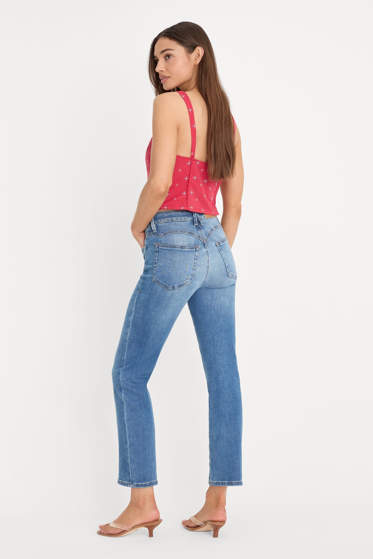 DOLLY JOLEANS STRAIGHT JEANS | INDIGO1194