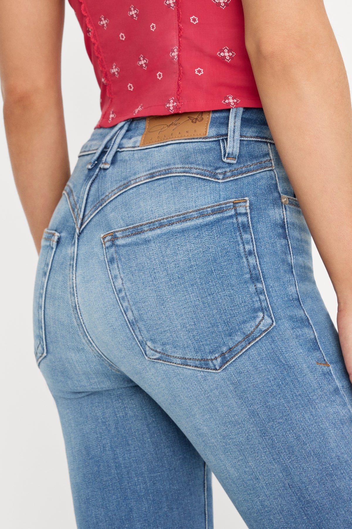 DOLLY JOLEANS STRAIGHT JEANS | INDIGO1194