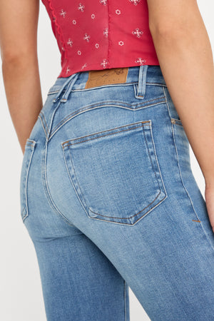 DOLLY JOLEANS STRAIGHT JEANS | INDIGO1194
