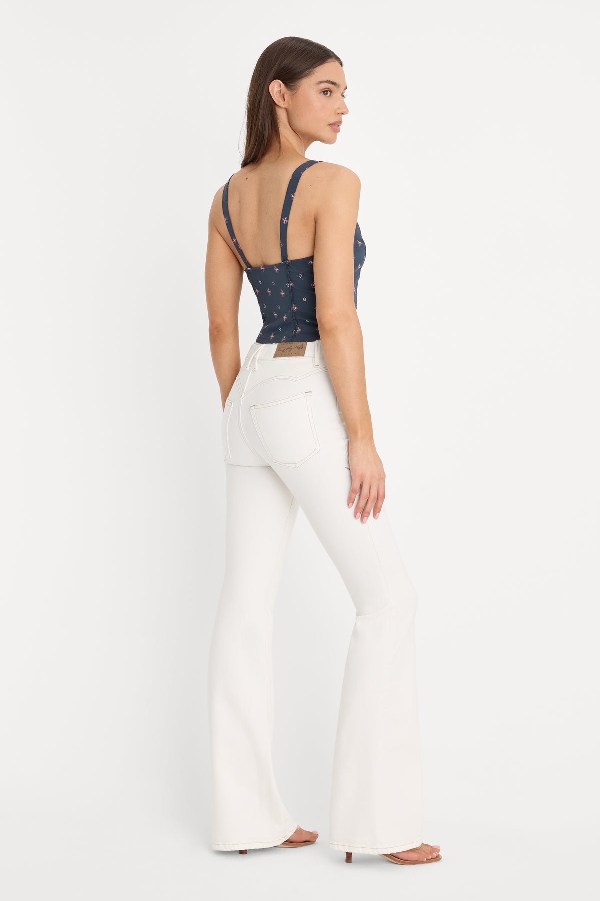 DOLLY JOLEANS GOOD LEGS FLARE JEANS | VINTAGE WHITE