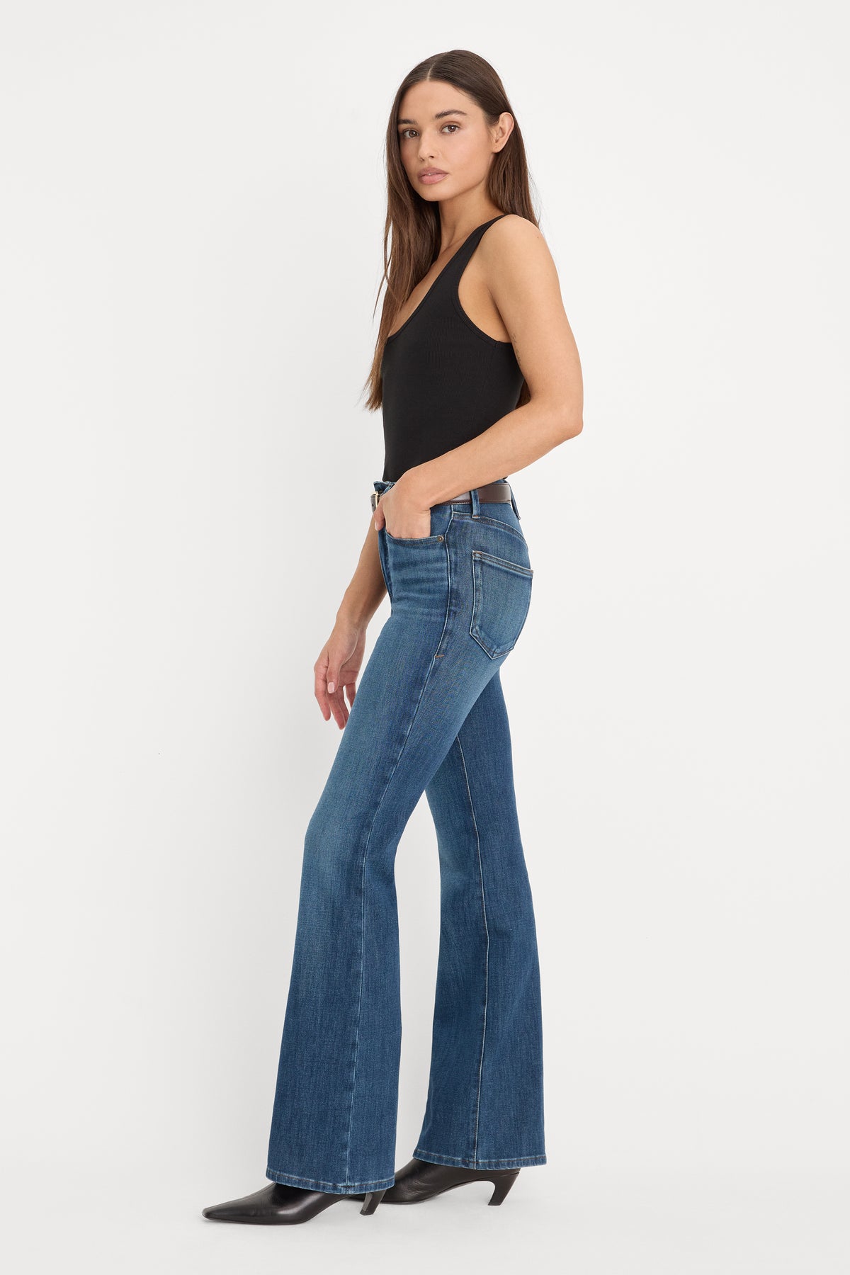 SOFT TECH GOOD CLASSIC BOOTCUT JEANS | INDIGO1132