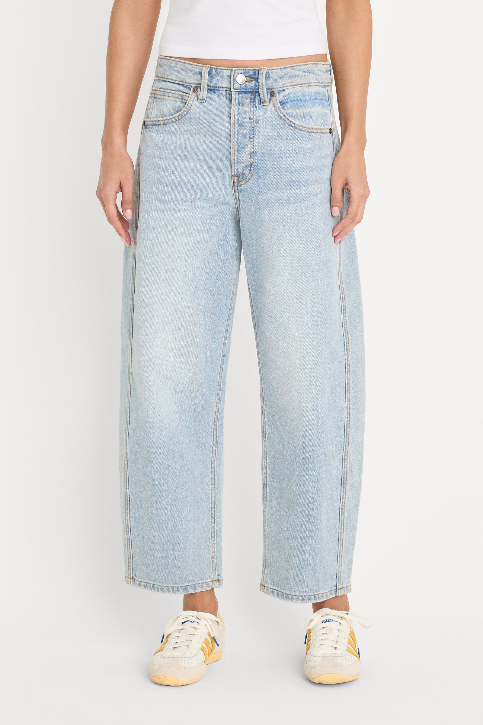 VINTAGE BARREL ANKLE JEANS | INDIGO1351