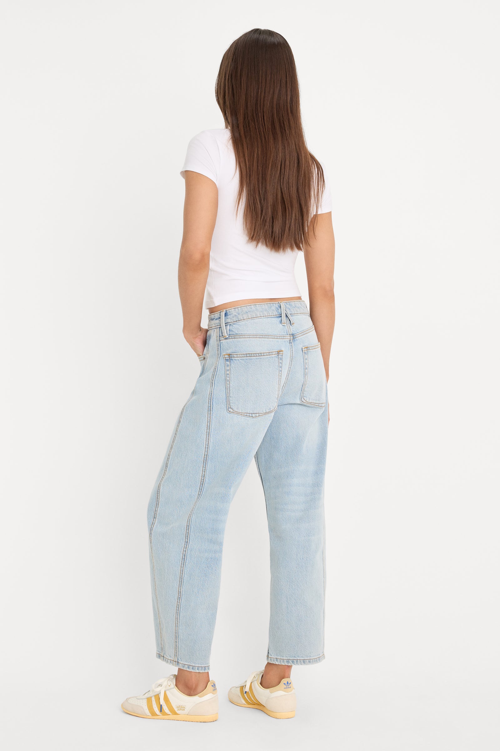 VINTAGE BARREL ANKLE JEANS | INDIGO1351