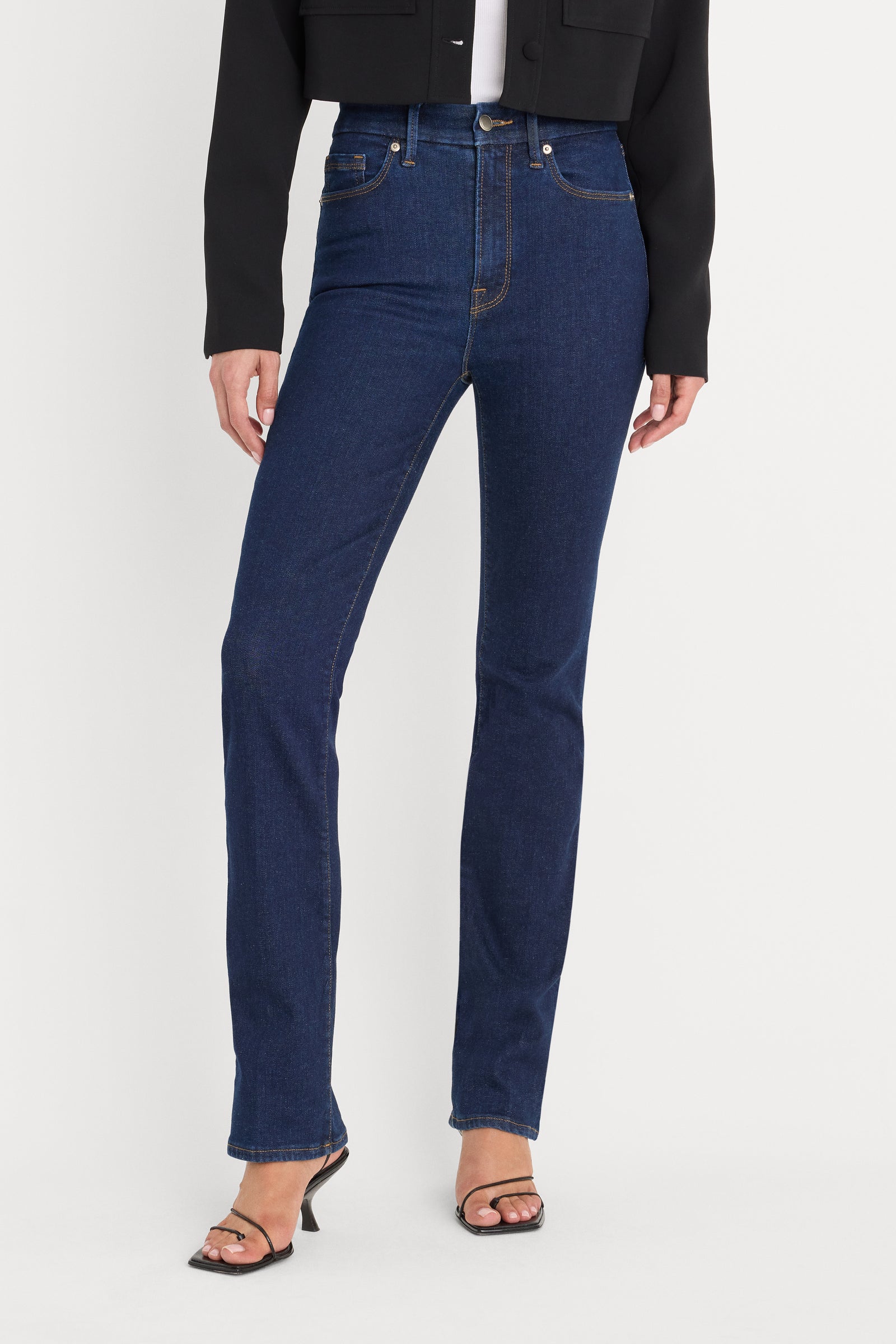 GOOD LEGS STRAIGHT JEANS LONG | DEEPBLUE04