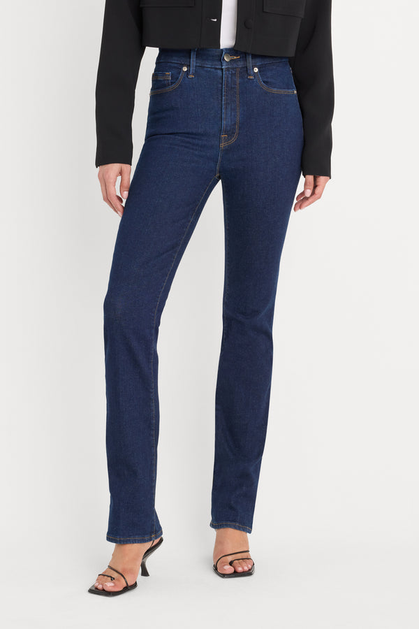 GOOD LEGS STRAIGHT JEANS LONG | DEEPBLUE04