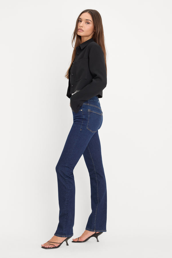 GOOD LEGS STRAIGHT JEANS LONG | DEEPBLUE04