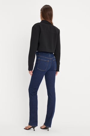 GOOD LEGS STRAIGHT JEANS LONG | DEEPBLUE04