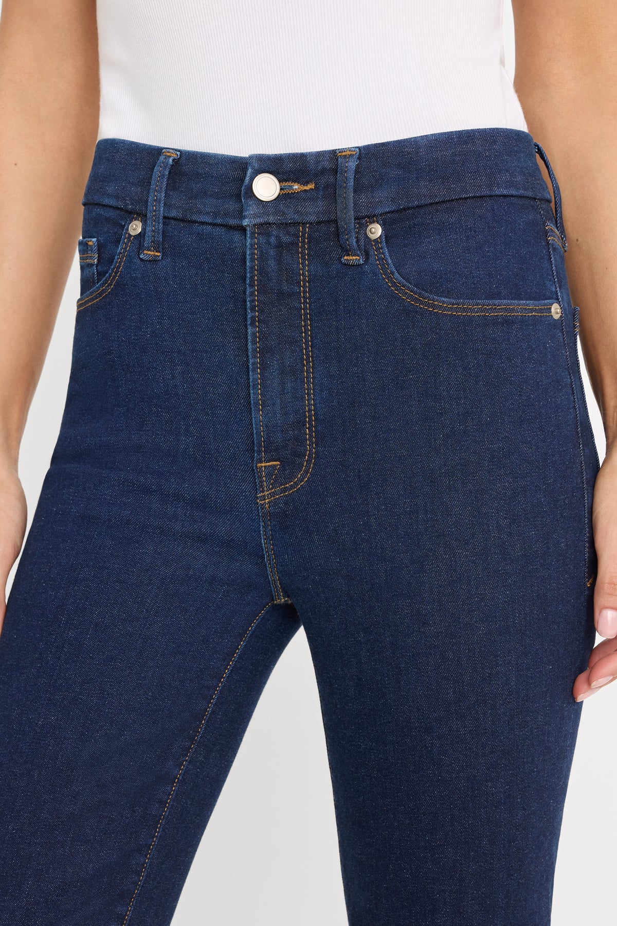 GOOD LEGS STRAIGHT JEANS LONG | DEEPBLUE04