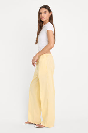 POPLIN PULL ON PANTS | BUTTERBEAM STRIPE
