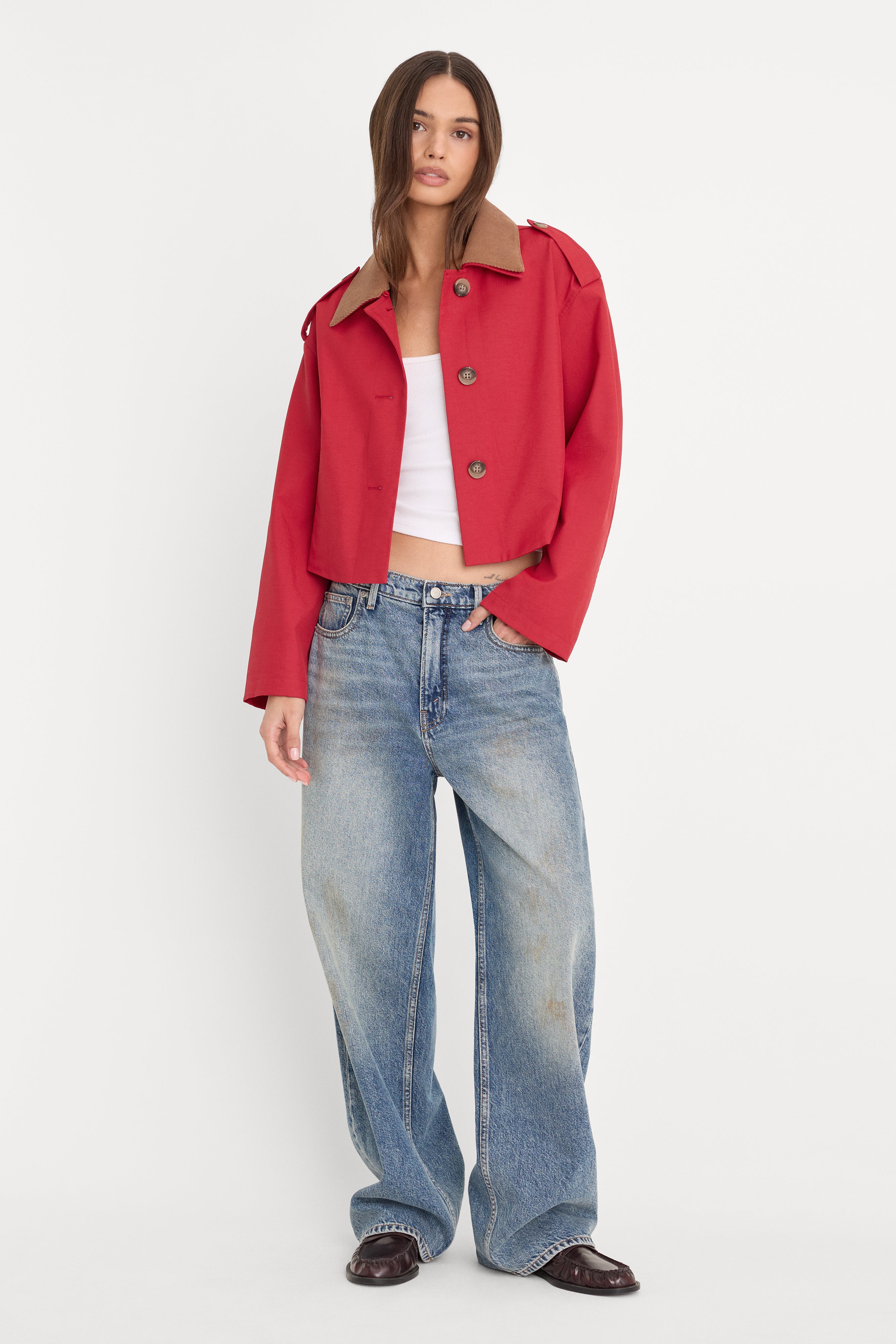 THE SWING JACKET | LIPSTICK – GOOD AMERICAN