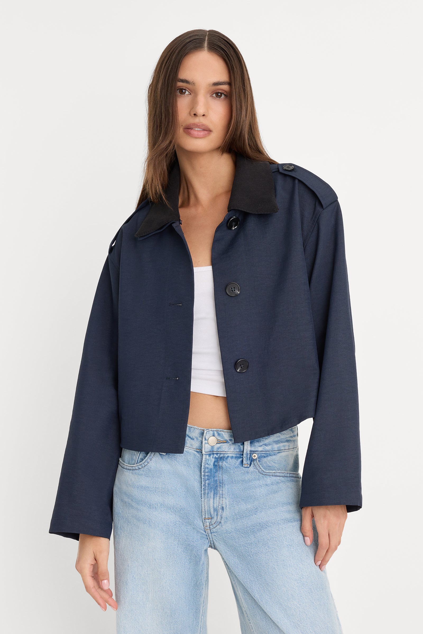 THE SWING JACKET | NEW NAVY002
