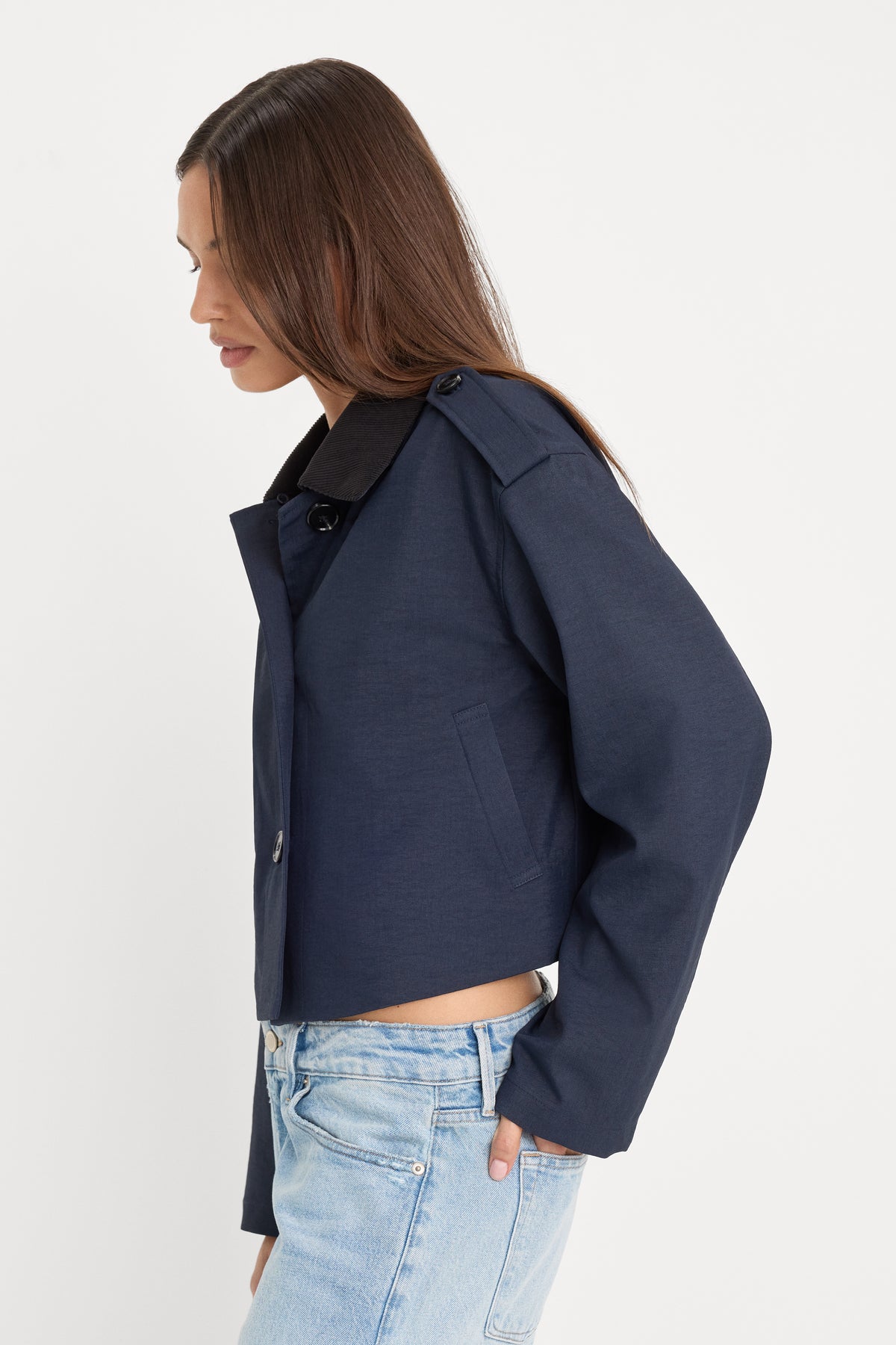 THE SWING JACKET | NEW NAVY002