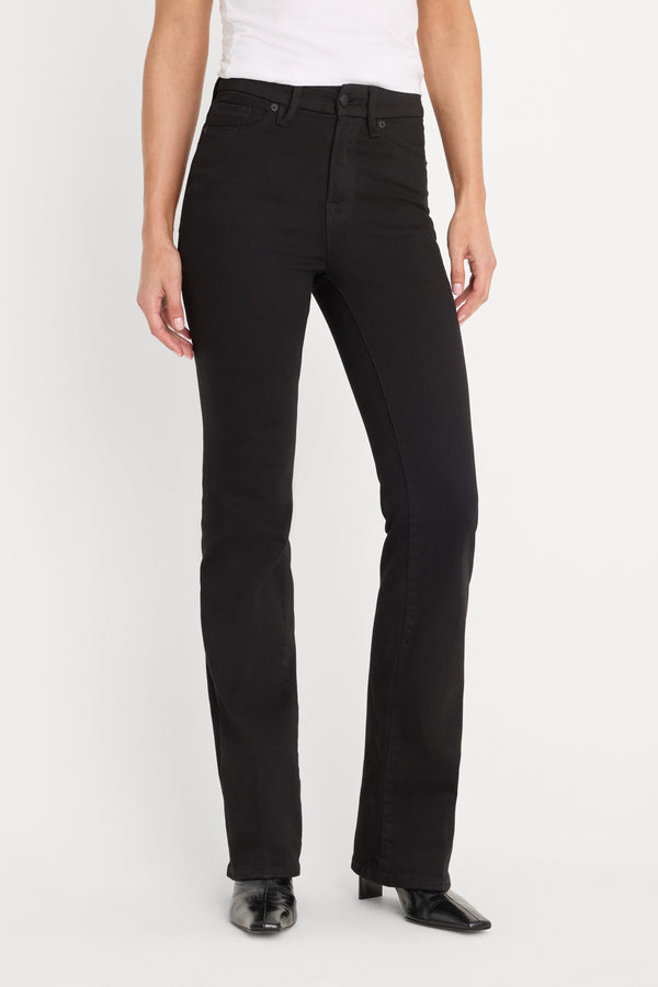 NEVER FADE GOOD CLASSIC SLIM BOOTCUT JEANS | BLACK